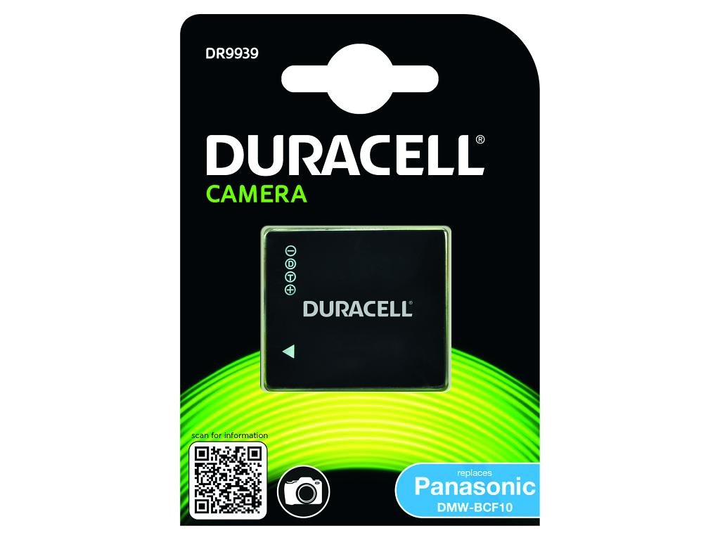 Duracell Replacement Digital Camera Battery for Panasonic DMW-BCF10 Battery