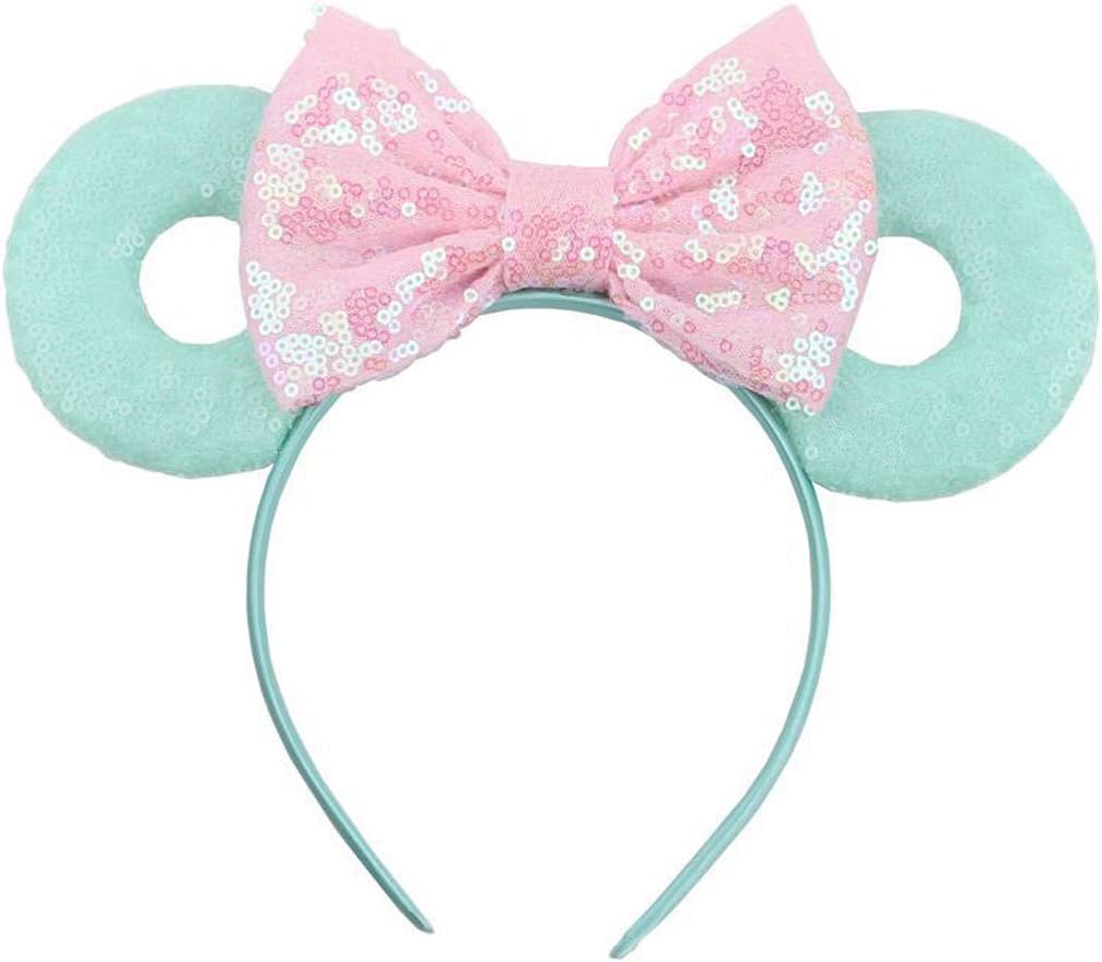 Ohdina Lovely Mouse Ears Headband Butterfly Hairband Princess Decoration Birthday Supply Festival