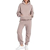 ANRABESS Womens 2 Piece Outfits Lounge Hoodie Oversized Sweatshirt Jogger Sweatpants Y2K Tracksuit Sweatsuit Set Fall Clothes