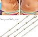 LOYALLOOK 6PCS Body Chain Jewelry Gold Bathing Suit Belly Waist Back Necklace Chain Bikini Beach Boho Chain Set for Women