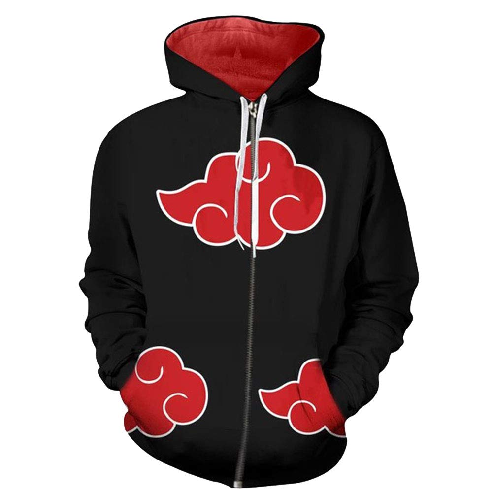 Naruto Anime Sweatshirt Hooded Pullovers/Zipper Jackets