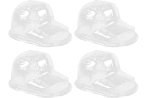 SHYCELOHES 4pcs Double-layer Baseball Hat Display Box Dustproof Cap Shaper Storage Case with Hanging Function