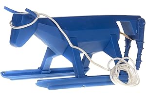 NRS Healthcare Circle R Original Cowboy Toy Roping Dummy Blue