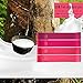Cabepow Resistance Loop Exercise Bands, Exercise Fitness Resistance Band for Home Fitness,Crossfit,Stretching, Strength Training, Physical Therapy,Natural Latex Workout Bands, Pink Set of 5.