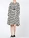 Mordenmiss Women's Daily Pullover Stripes Loose Dresses Blue-L