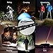 LE Super Bright LED Flashlight, Rechargeable and Waterproof Tactical Torch Light, 1040 Lumens CREE LED, Small, Adjustable Brightness, 6 Lighting Modes for Camping, Running and more