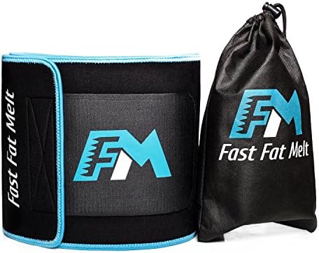 Fast Fat Melt Waist Trimmer, Weight Loss Belt Bonus Handbag AB Belt Fits