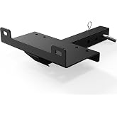 Heavy Duty Winch Hitch Mount Plate for 2 Inch Receiver | 9.6 Inch Bracket, 15000 LBS Load, Fits 10x4-1/2in Winch, ATV, UTV, Pickup &amp; SUV
