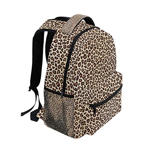 519XJ11LyYL Mochila Escolar de Leopardo Animal de Gemoetric para niños niñas niños Bolsa de Viaje Bookbag Mochila Escolar de Leopardo Animal de Gemoetric para niños niñas niños Bolsa de Viaje Bookbag - Imagen 3