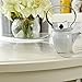 ETECHMART 42 Inch Clear Round Table Cover, 2mm Thick Plastic Protector, Waterproof PVC Tablecloth, Vinyl Circle Top Protector for Coffee and Dining Room Tables