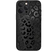 VELVET CAVIAR Black Leopard Cheetah Print Phone Case for iPhone 15 Pro Max - Compatible with MagSafe - 10ft Drop Tested