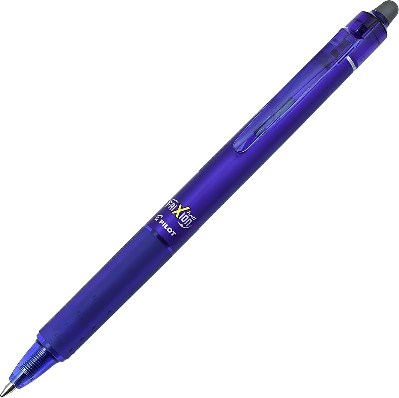 Pilot Frixion Clicker Retractable Erasable Pen 0.7 mm Blue