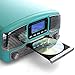 Trexonic Retro Record Player with Bluetooth, CD Players and 3-Speed Turntable in Turquoisethumb 3