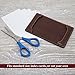 Tony Perotti Italian Leather Pocket Index Card Holder 3x5 - Portable Index Card Case - Memo Jotter Note Card Case Holds 3