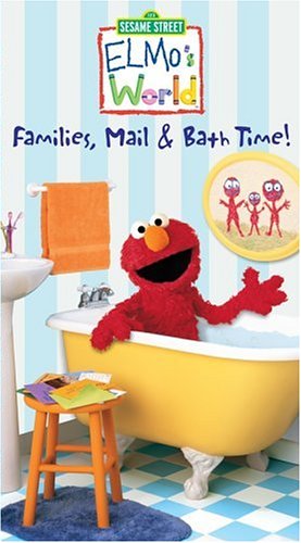 Elmo S World Families Mail Bath Time Vhs Buy Online In