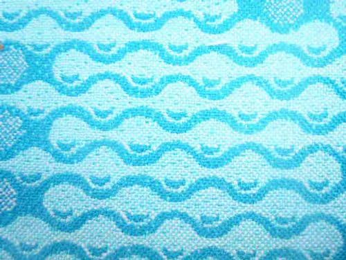 Pure Wool Upholstery Fabric - Clearance Fabric - Retro "Bubbles" Pattern