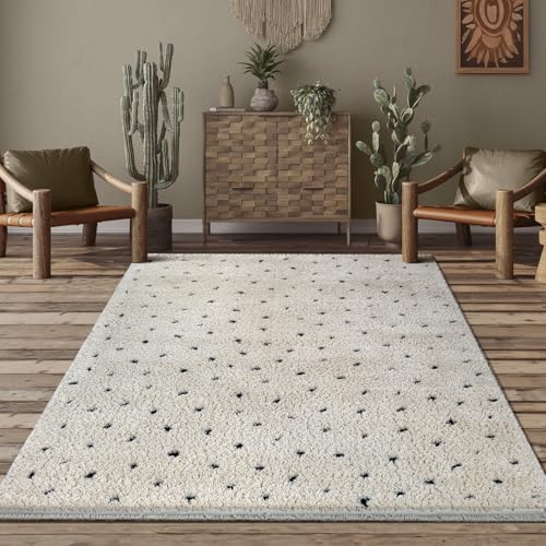 the carpet Bahar Shaggy – Weicher Hochflor Teppich, moderner Flauschiger & kuscheliger Wohnzimmer Teppich, eleganter Designer Shaggy, pflegeleicht und