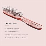 Hercules Sägemann NYH Scalp Brush 8203 Pink Hair Detangler for Wet Dry Hair view 2