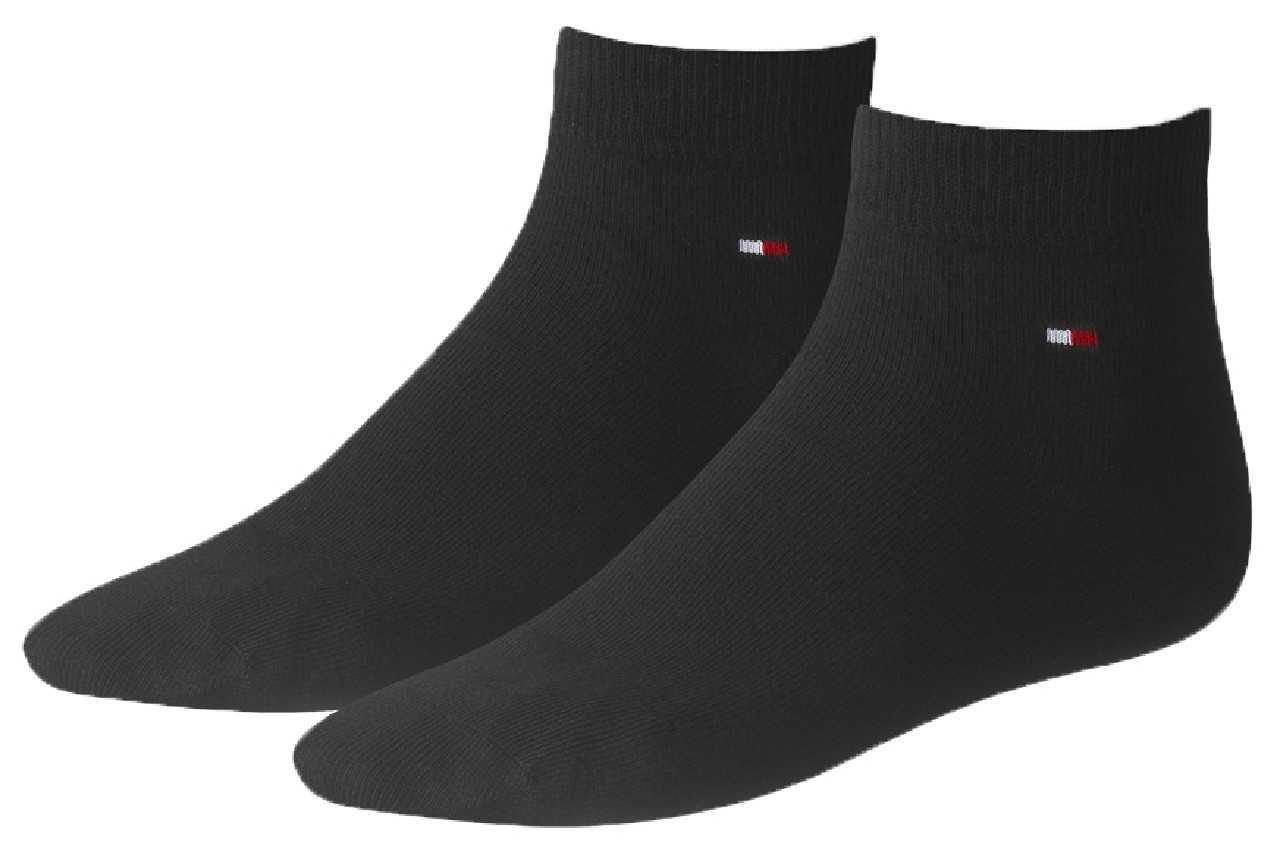 Tommy Hilfiger Herren Th Mens Quarter 2p Socken, 200 - Black, 43-46 EU