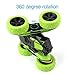 RC Car Toy, MiluoTech Remote Control Vehicles Stunt Car Double Sided Rotating Tumbling Ransformation 360 Degree Flips (Green)