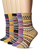 Sock Lab Women's Multi-Patterned Boot 5-Pack, Assorted 1, 9-11