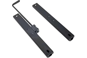 MagiDeal Vehicle Seat Slider Track Seat Slide Rails Spare Parts Strong Strength Replacement Universal Adjustable Seat Slider 