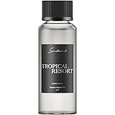 Scentiment Diffuser Oil - Tropical Resort | Aromatherapy Fragrance Inspired by 5-Star Hotels | Luxurious Scent with Notes of Bergamot, Ocean, Peony with Amber & Sandalwood (120 mL)