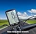 MACUNIN Bicycle Cycling Computer Multi Function Wireless Waterproof Bike Speedometer Odometer with 3” Large LCD Display and Backlight (Backlight-Blue)thumb 2