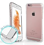 iPhone 6S Case, Ixir {Air Cushion} - Transparent Crystal Clear {Shock-proof} Case for Apple iPhone 6S 6 - TPU Rubber Flexible Case