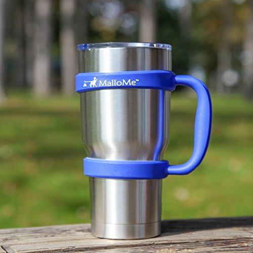 Blue 30 oz Tumbler Handle for Yeti Cup Rambler, RTIC, Ozark Trail