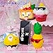 SYYISA Jumbo Squishies Slow Rising [4-Pack]: Sunglasses Pineapple, Tongue Cake, Sad Cake, and Sunglasses Boy Kawaii Soft Funny Squishy Toys - Squishys are Great Sensory Toys for Kids! Comes in Mix