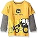 John Deere Baby Boys' 2 for Tee-Yellow, 4T