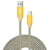 Micro USB Charger Cable, CIKOO 10FT Extension Nylon Braided USB to Micro USB Fast Charging Data Cable for Android Devices, Samsung Galaxy S7 S6 Edge, Sony, HTC, LG, ZTE, Motorola, Xbox PS 4