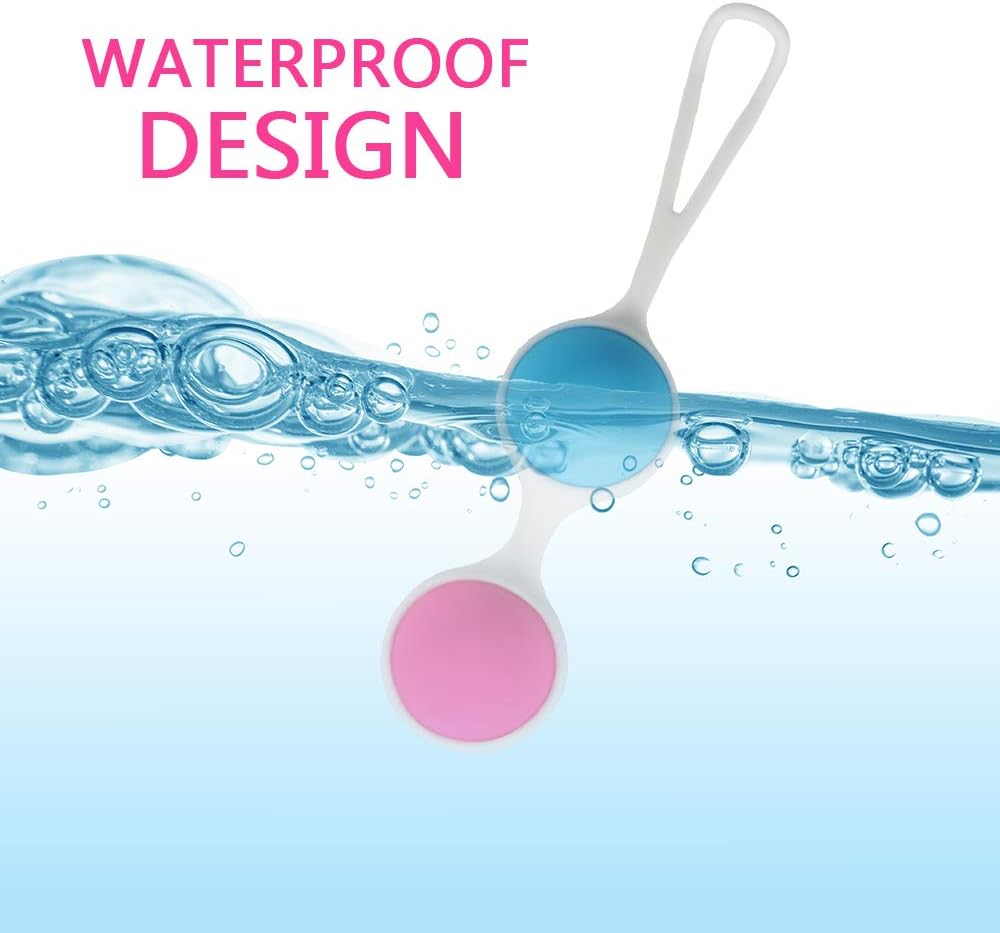 Vulcan Kegel Exercise Weights Balls- Doctor Recommended Silicone Kegel Balls for Women & Girls Bladder Control Tightening Pelvic Floor Exercises Beginners & Advanced (4 Pcs Set): Health & Personal Care