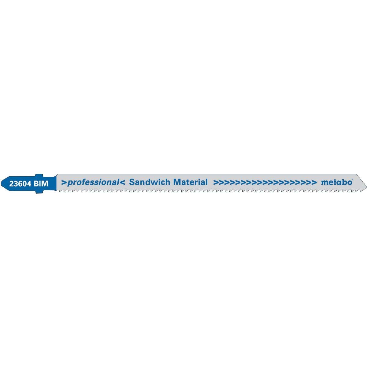 5 hojas para Sierra de calar "Sandwich Metal" 150/2,0 mm (623604000)