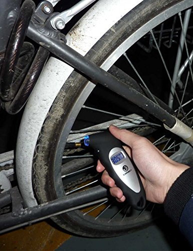 CJHFAMILY Digital Tire Pressure Gauge 100 PSI 4 Settings for Car Truck Bike and motorcycle with Backlit LCD - Thumbnail 7