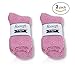 Pembrook Non Skid/Slip Socks – (2 Packs) - Hospital Socks - Fuzzy Slipper Gripper Socks