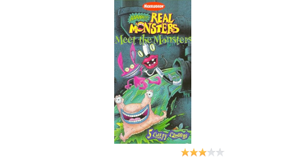 Amazon Com Real Monsters Meet The Monsters Vhs Charlie Adler Christine Cavanaugh David Eccles Gregg Berger Tim Curry Jeffrey Perlmutter Xander Berkeley Dorian Harewood Cynthia Mann Jim Belushi Kevin Mcbride Lisa Raggio Gabor