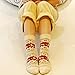 KEAZA Women Vintage Style Cotton Warm Winter Fall Crew Socks 4 Pack WZ02C5