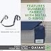 Gaiam Easy-Cinch Yoga Mat Sling - Durable Carrying Strap for Yoga Mat with Metal D-Rings for Secure Fit (No Mat Included)