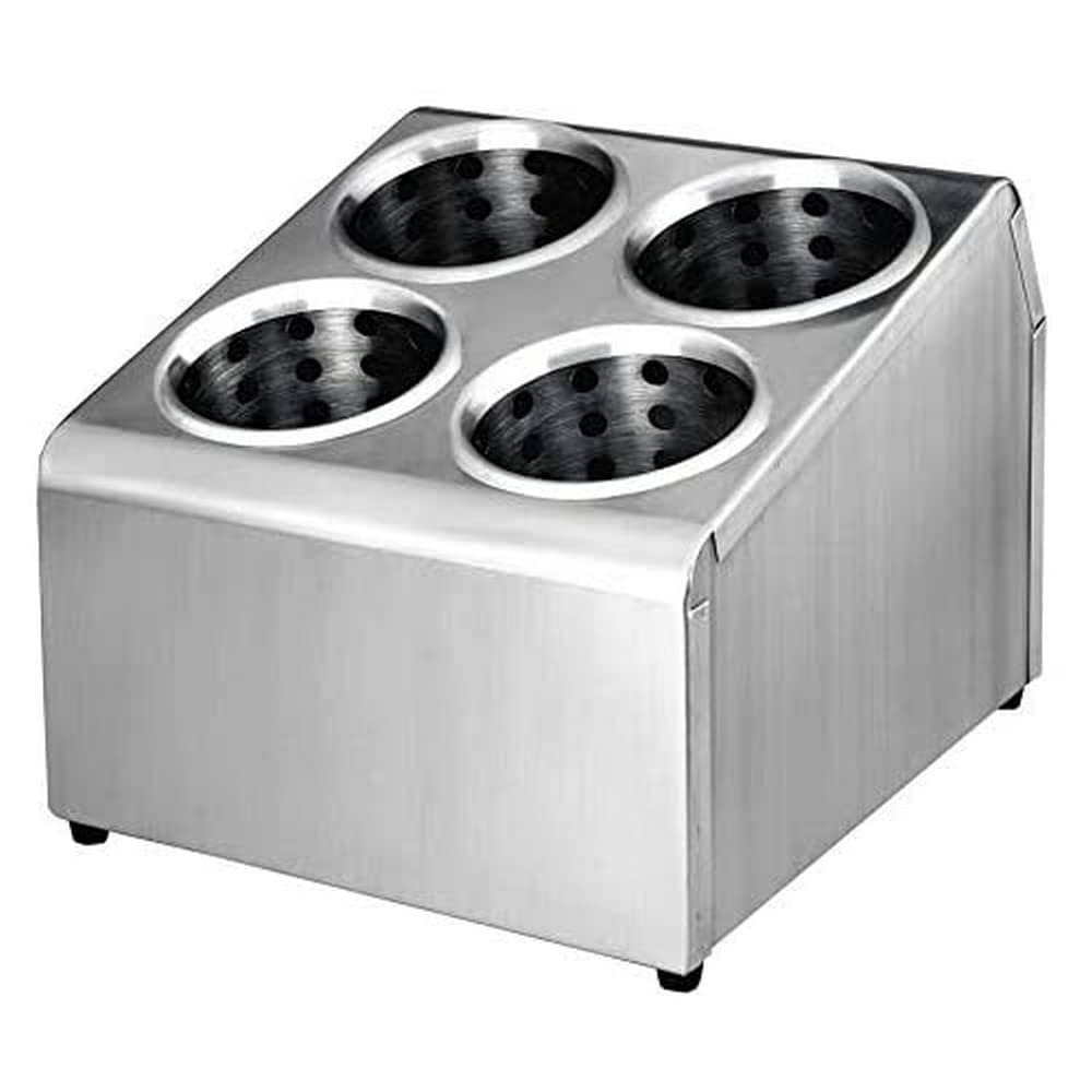 Lacor-33124-SOPORTE CUBIERTOS 4 ORIFICIOS C/VASOS