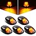LED Cab Roof Running Marker Lights with Gasket Compatible with 2003-2018 Dodge Ram 1500 2500 3500 4500 5500 Pickup Truck Smoked 5Pcs