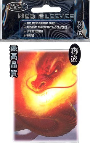 STDMP12 Max Protection Card Supplies STANDARD Card Sleeves Inferno 50 Count