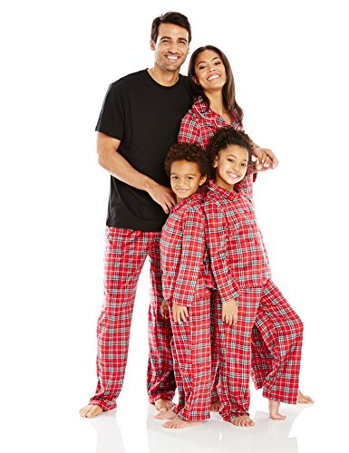 Karen Neuburger Family Minky Fleece Plaid Holiday Matching Pj Set