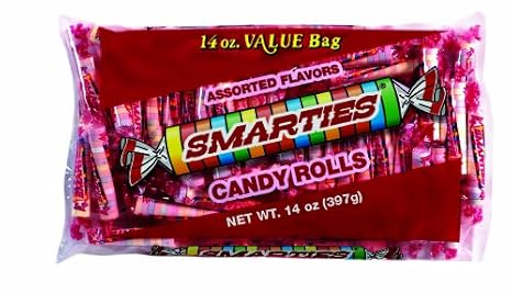 Amazon.com : Smarties Candy Rolls, 12 Ounce (Pack of 24) : Hard ...