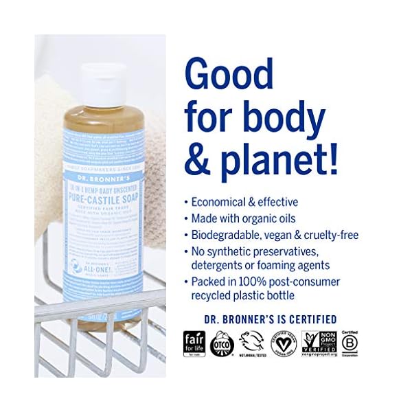 Dr Bronner Baby Mild AllOne Magic Soap 240ml www.cannabisdeals.co.uk