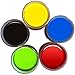 BARREL SLIME - 5 SET Good Gooey Fun FOR KIDS, Colored CRAZY SLIME of 5 Different Colors, Blue – Yellow – Green – Red - Black. By HOOBABA