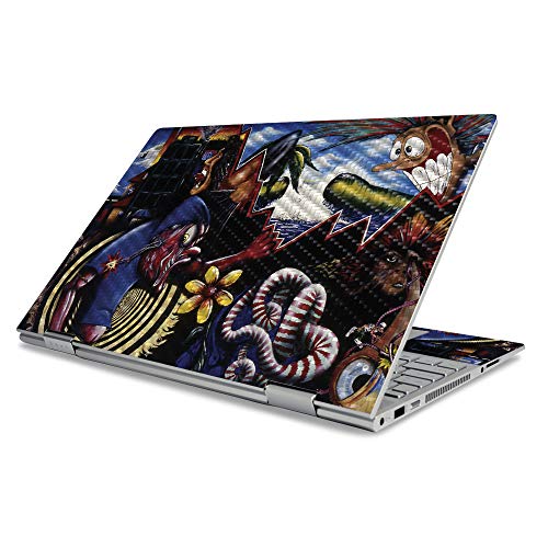 MightySkins Carbon Fiber Skin for HP Envy x360 15" (2019) - Alternate Reality |…