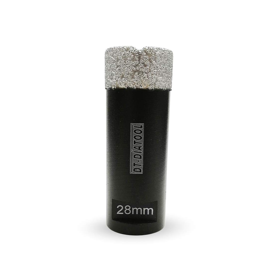 DT-DIATOOL Diamond Drill Bit 28mm Hole Saw for Dry Drilling Tile Porcelain Marble Ceramic Granite 75mm Length