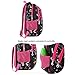 Bebamour Butterfly and Sweetheart Pattern Kids' Backpack School Bags Back to School Book Bags